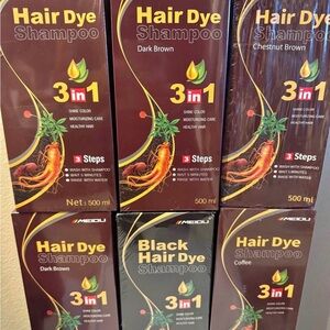 Hair Dye Shampoo - Dark Brown